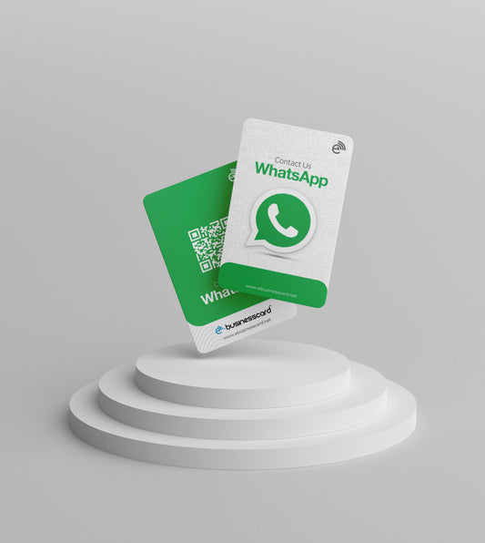 Whatsapp Review NFC Card - eBusinesscard
