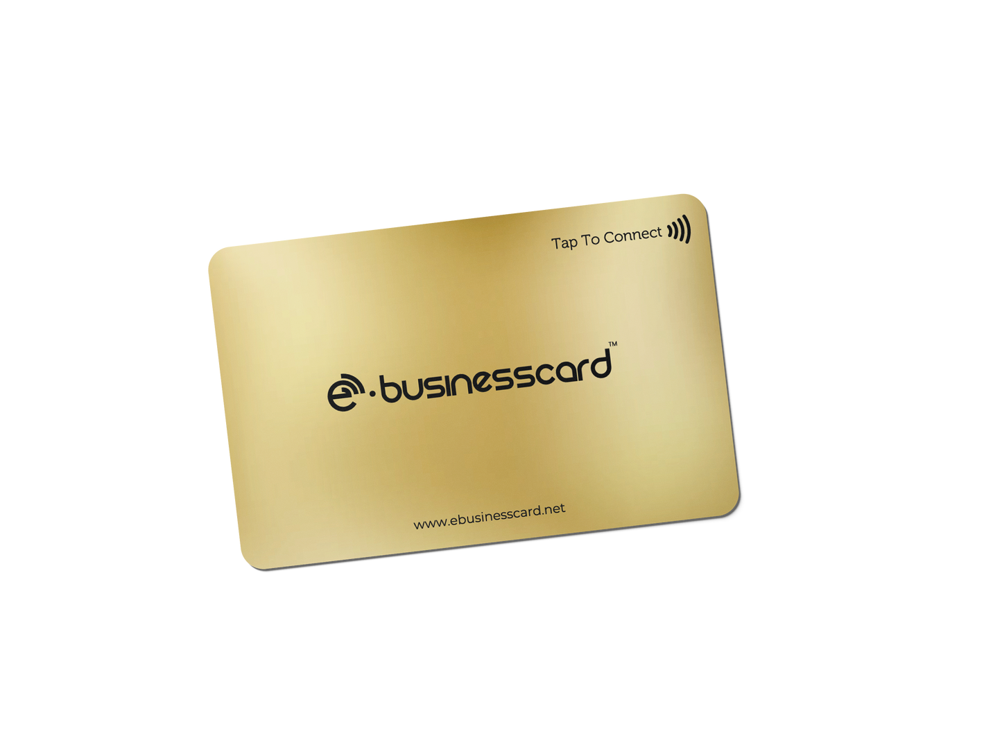 Golden NFC Digital Business Card - eBusinesscard