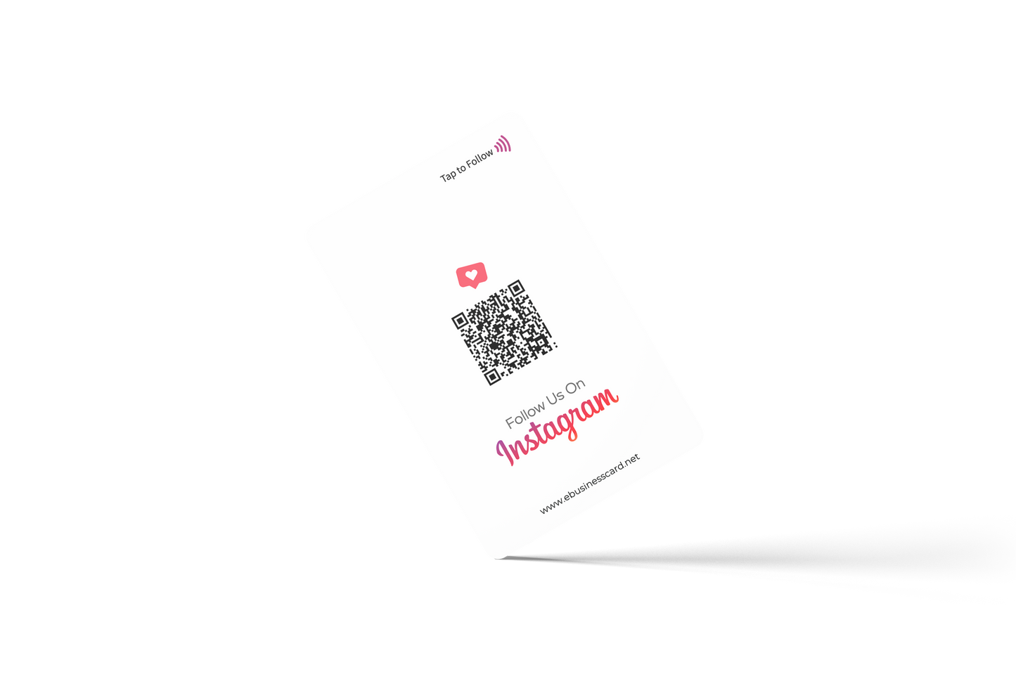 Instagram Follow NFC Card - eBusinesscard