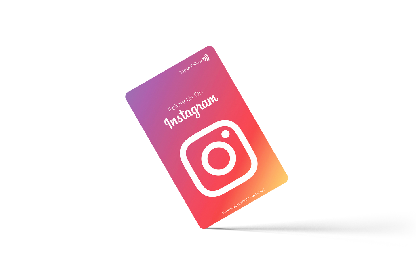 Instagram Follow NFC Card - eBusinesscard