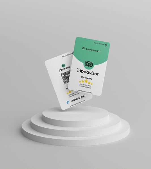 Tripadvisor Review NFC Card - eBusinesscard