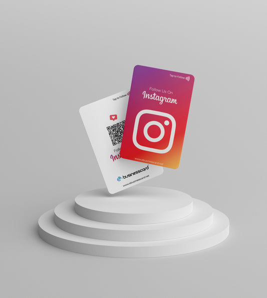 Instagram Follow NFC Card